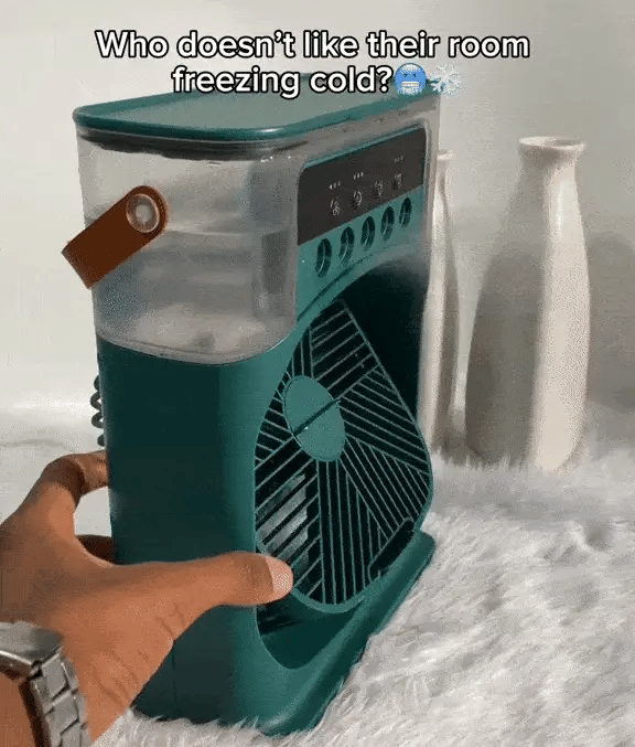 Hordozható Léghűtő – Frissesség és kényelem egy kompakt eszközben! ❄️💨